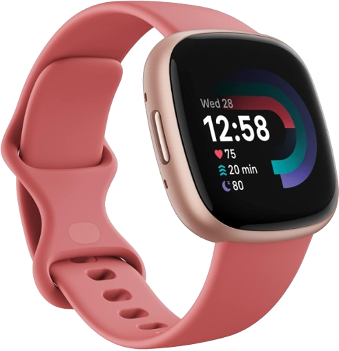 fitbitのスマートバンド（Versa4-pink）